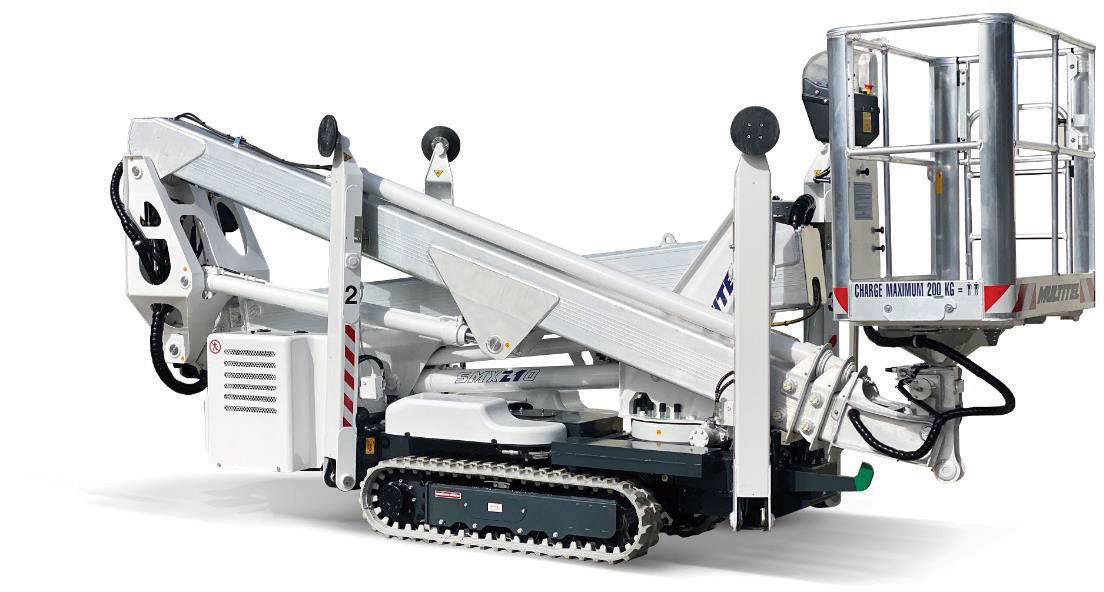 Nacele pe șenile articulate Multitel