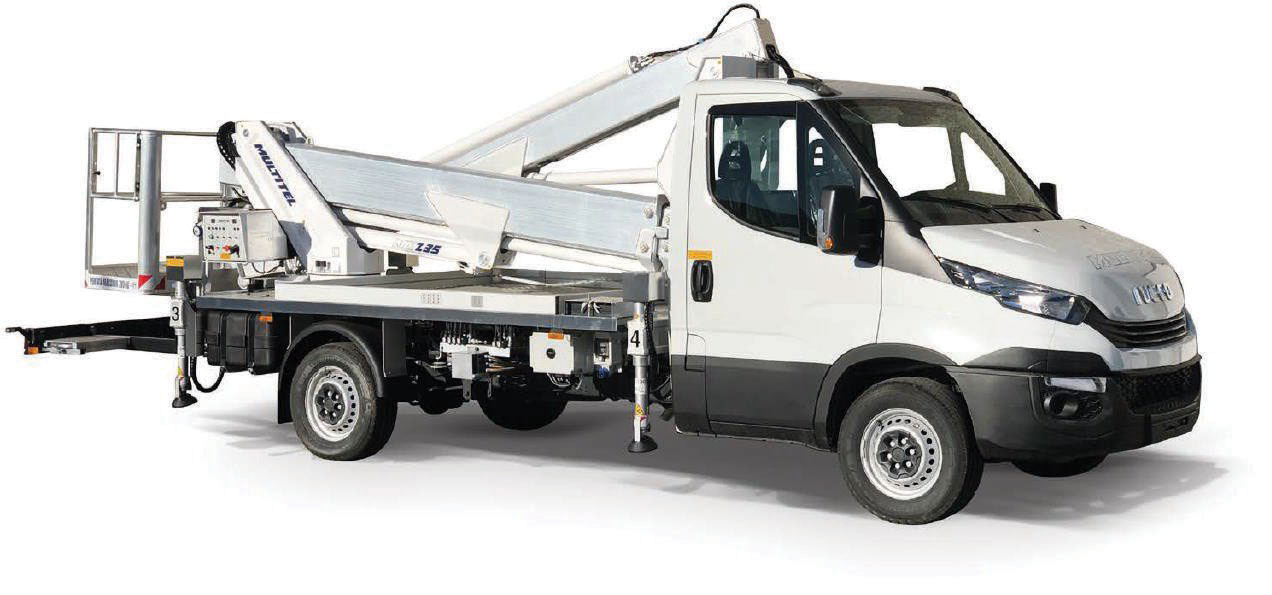 Autonacele telescopice Multitel 3.5t