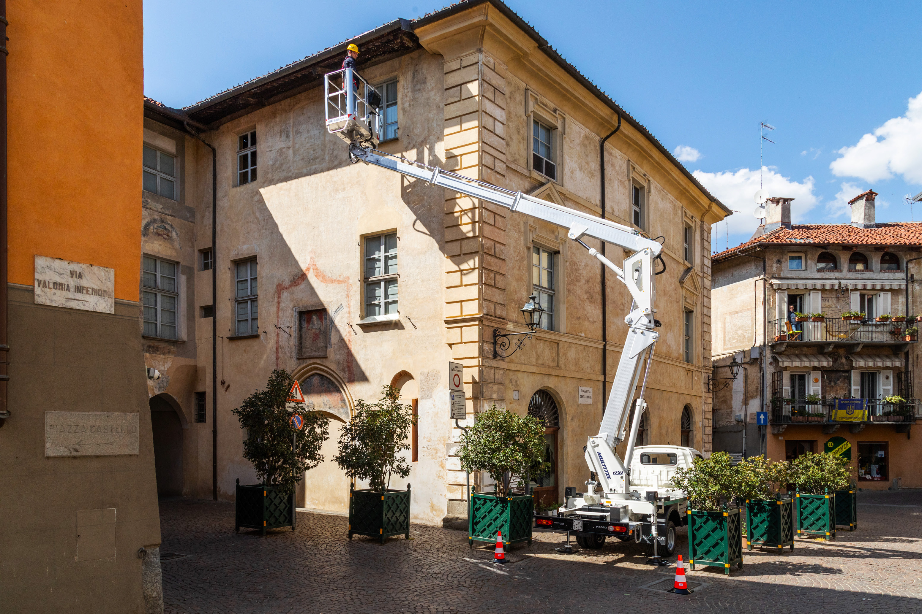 Platformă aeriană full electric Multitel