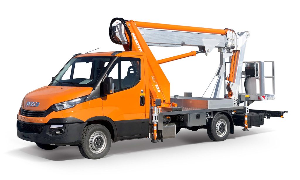 autonacela cu jib Multitel MJ 226 vedere principala
